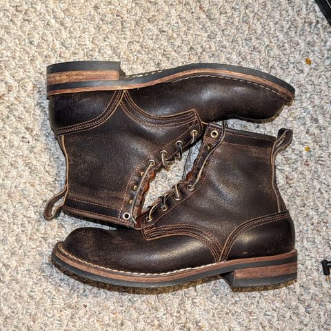 Nicks Falcon in Horween Brown Waxed Flesh