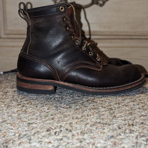 Nicks Falcon in Horween Brown Waxed Flesh
