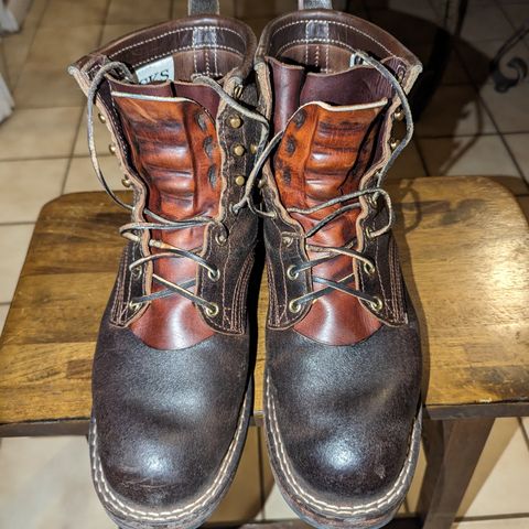 Nicks Falcon in Horween Brown Waxed Flesh