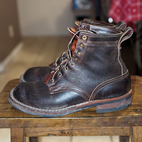 Nicks Falcon in Horween Brown Waxed Flesh