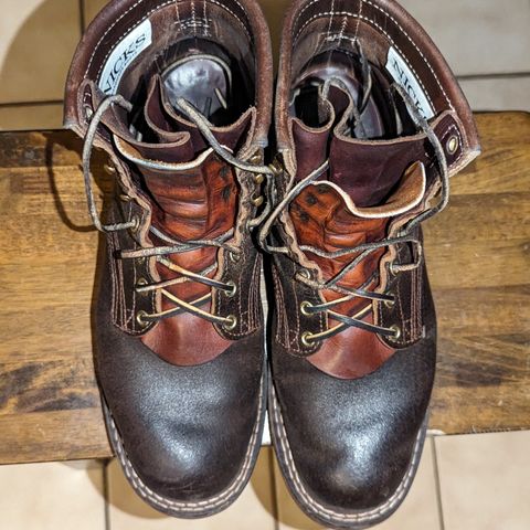 Nicks Falcon in Horween Brown Waxed Flesh