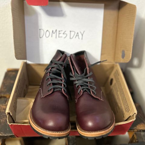 Red Wing Beckman in S.B. Foot Black Cherry Featherstone