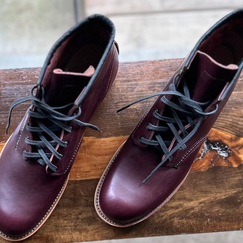 Red Wing Beckman in S.B. Foot Black Cherry Featherstone