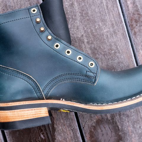 Nicks Palisade in Horween Navy Chromexcel