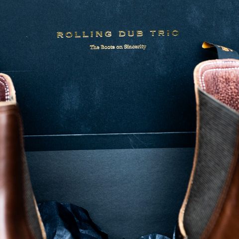 Rolling Dub Trio Stan in Horween Brown Chromexcel