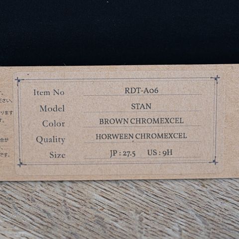 Rolling Dub Trio Stan in Horween Brown Chromexcel