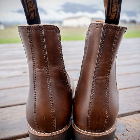 View photo of Rolling Dub Trio Stan in Horween Brown Chromexcel