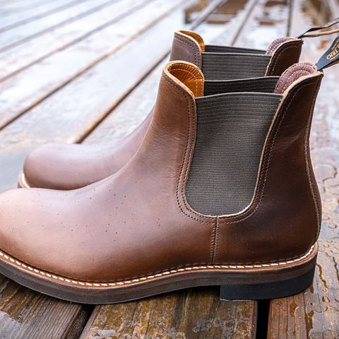 View photo of Rolling Dub Trio Stan in Horween Brown Chromexcel