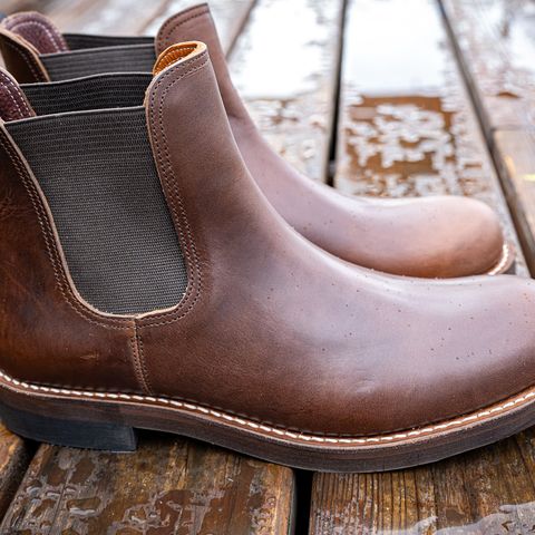 View photo of Rolling Dub Trio Stan in Horween Brown Chromexcel