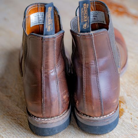 View photo of Rolling Dub Trio Stan in Horween Brown Chromexcel