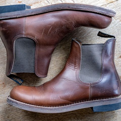 View photo of Rolling Dub Trio Stan in Horween Brown Chromexcel