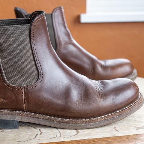 View photo of Rolling Dub Trio Stan in Horween Brown Chromexcel