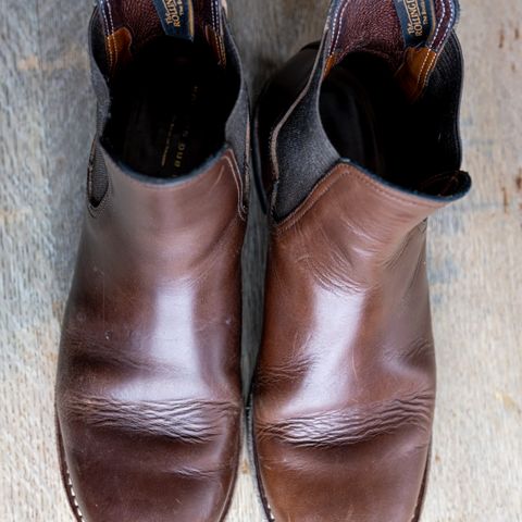 View photo of Rolling Dub Trio Stan in Horween Brown Chromexcel