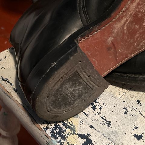 View photo of Unknown Maker Service Boot in Unknown Leather