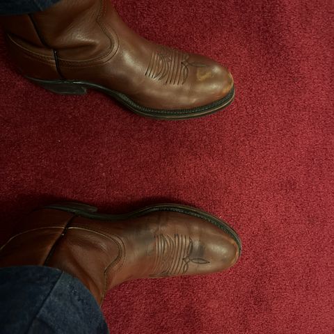 View photo of Canada West Boots Work Western CSA in Seidel Red Dog Oil Tan