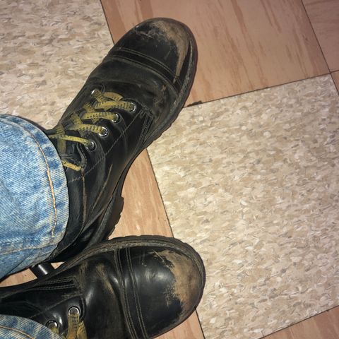 H.H. Brown Garrison Dress Boot in Black Corrected Grain Hi Shine “Teacore”