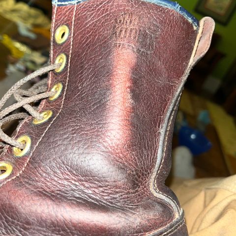 View photo of GREB 1960s Kodiak Steel Toe in Unknown Leather