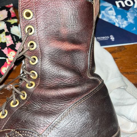 View photo of GREB 1960s Kodiak Steel Toe in Unknown Leather