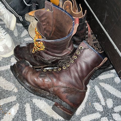 View photo of GREB 1960s Kodiak Steel Toe in Unknown Leather