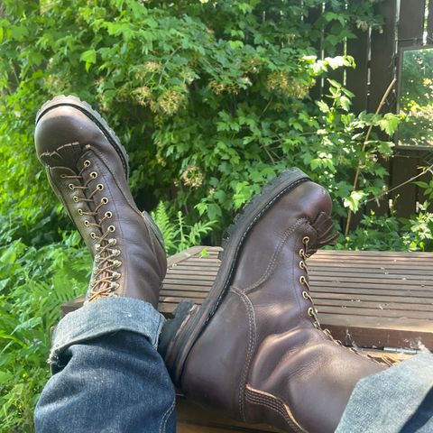 Canada West Red Dog Lace To Toe CSA Logger - 34363 in Seidel Red Dog Oil Tan