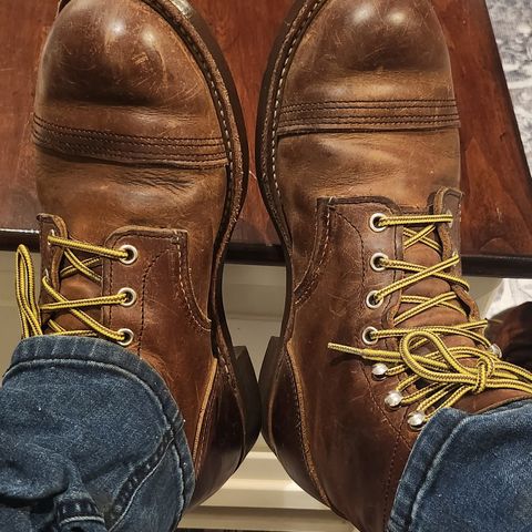 Red Wing Iron Ranger in S.B. Foot Copper Rough and Tough
