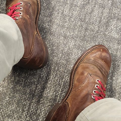 Red Wing Iron Ranger in S.B. Foot Copper Rough and Tough