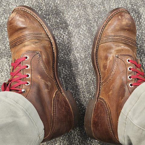 Red Wing Iron Ranger in S.B. Foot Copper Rough and Tough