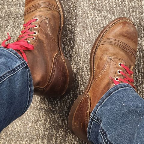 Red Wing Iron Ranger in S.B. Foot Copper Rough and Tough