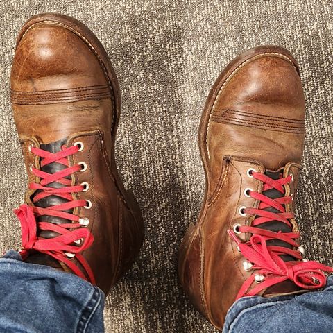 Red Wing Iron Ranger in S.B. Foot Copper Rough and Tough