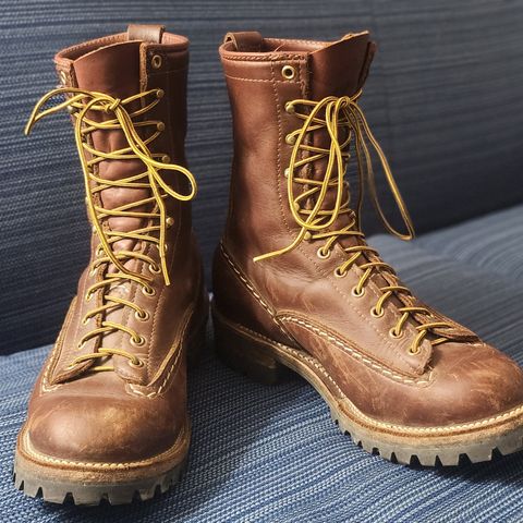 Wesco Jobmaster in Seidel Red Dog Oil Tan