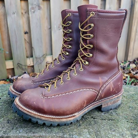 Wesco Jobmaster in Seidel Red Dog Oil Tan