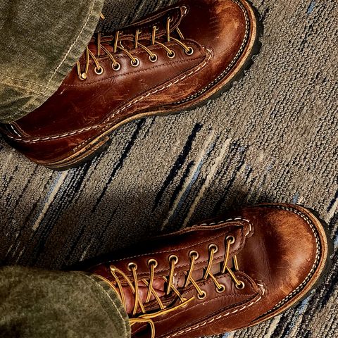 Wesco Jobmaster in Seidel Red Dog Oil Tan