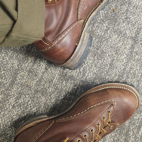Wesco Jobmaster in Seidel Red Dog Oil Tan