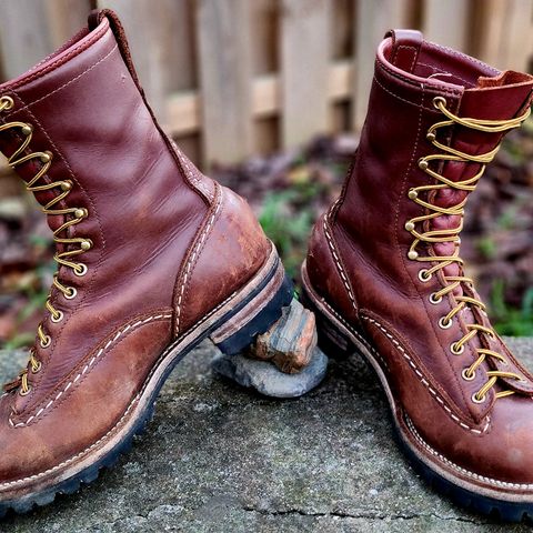 Wesco Jobmaster in Seidel Red Dog Oil Tan