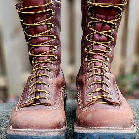 Wesco Jobmaster in Seidel Red Dog Oil Tan