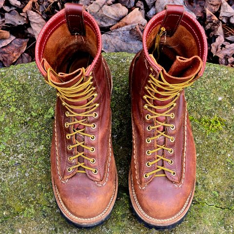 Wesco Jobmaster in Seidel Red Dog Oil Tan