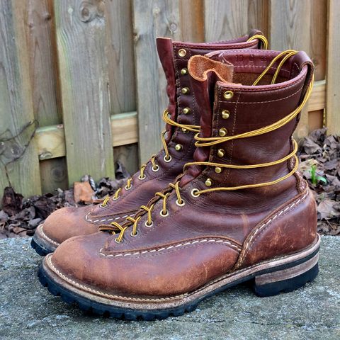 Wesco Jobmaster in Seidel Red Dog Oil Tan