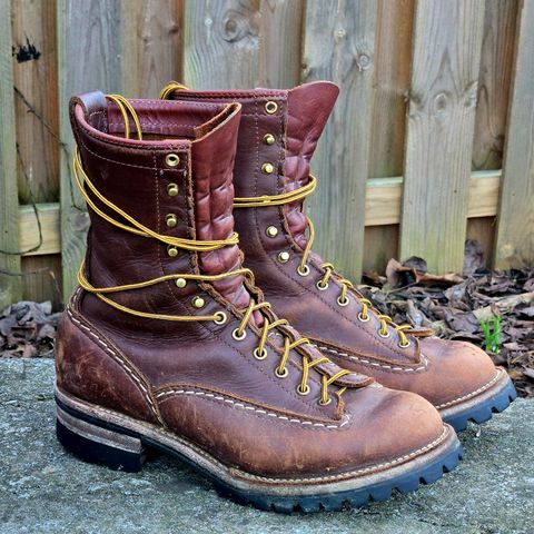 Wesco Jobmaster in Seidel Red Dog Oil Tan