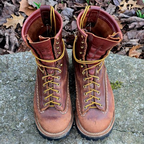 Wesco Jobmaster in Seidel Red Dog Oil Tan
