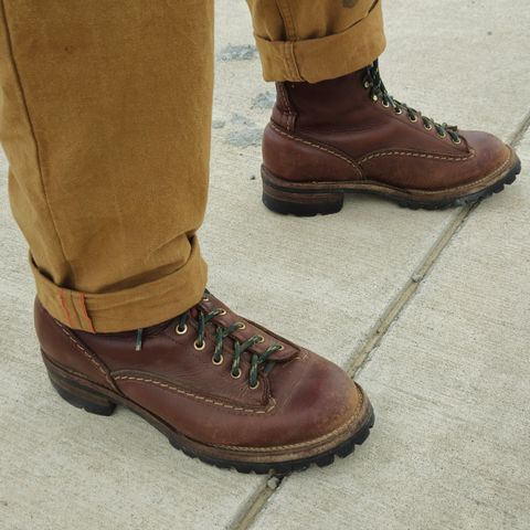 Wesco Jobmaster in Seidel Red Dog Oil Tan