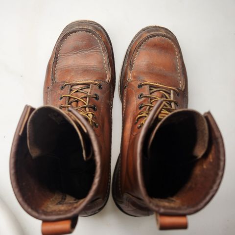 View photo of Red Wing 8-Inch Classic Moc in S.B. Foot Oro-Iginal