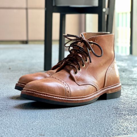 Oak Street Bootmakers Field Boot in Maryam Natural TPR Horsebutt