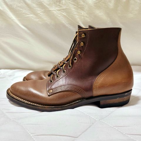 View photo of NF Bootmaker Milton Boot in Horween Natural Illini Latigo