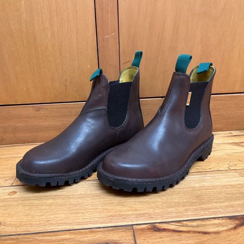 Jim Green Stockman in Brown Full Grain