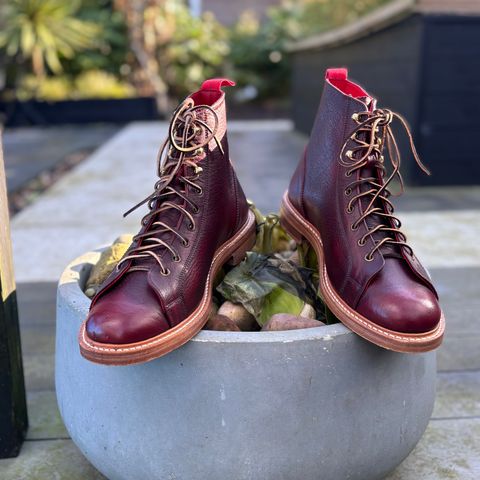Tricker's Ethan Monkey Boot in CF.Stead Sign Kudu