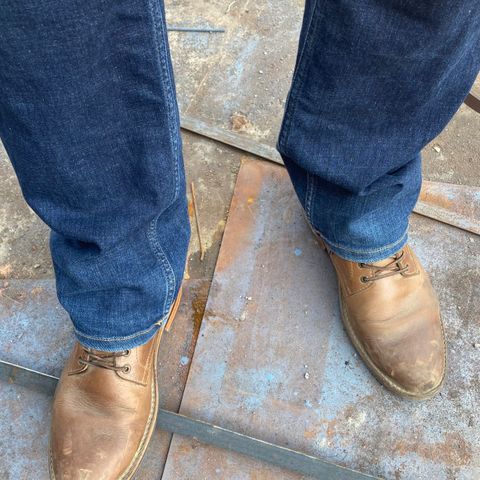 BLKBRD Rudiger Service Boot in Horween Natural Chromexcel