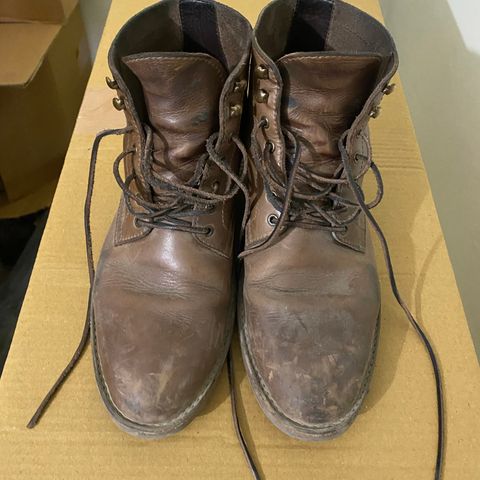 BLKBRD Rudiger Service Boot in Horween Natural Chromexcel