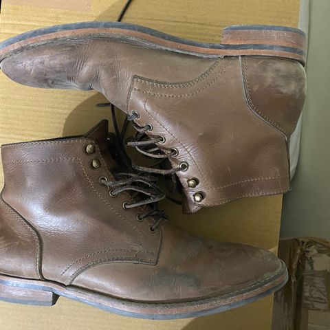 BLKBRD Rudiger Service Boot in Horween Natural Chromexcel