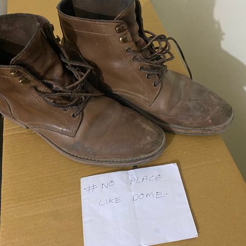 BLKBRD Rudiger Service Boot in Horween Natural Chromexcel