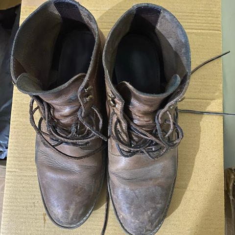 BLKBRD Rudiger Service Boot in Horween Natural Chromexcel